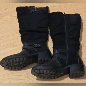 Black St John's Bay Debra Boots 6.5M